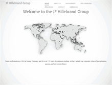 Tablet Screenshot of jfhillebrandgroup.com